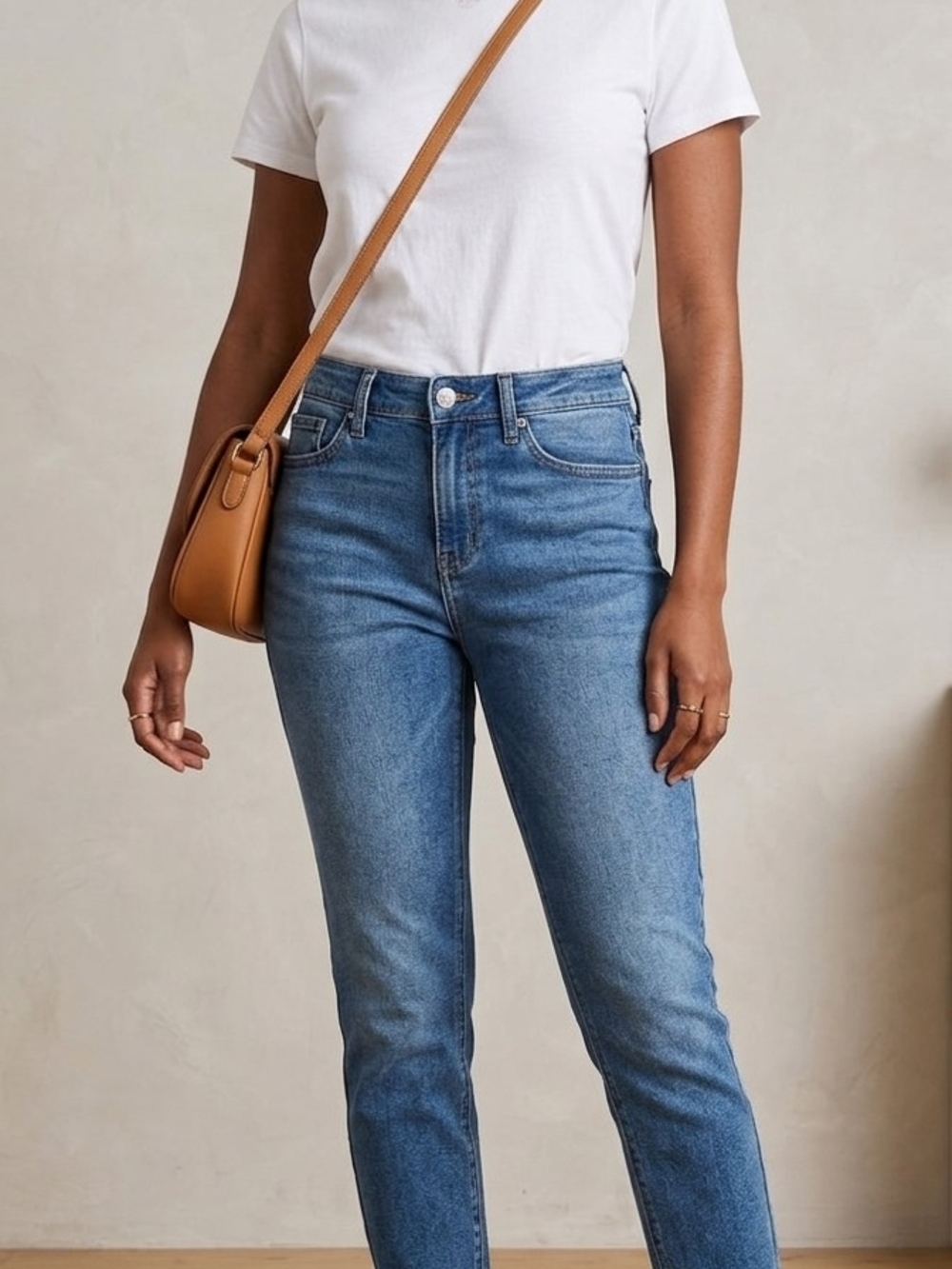 Royalty For Me Medium Blue Straight Leg Jeans     (WP 15)